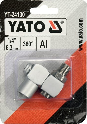 YATO Otočný kĺb pre pneumatické náradie 1/4"(YT-24130)