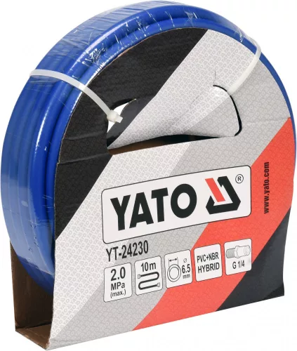 YATO HYBRIDNÁ VZDUCHOVÁ HADICA 1/4" 10M (YT-24230)