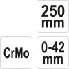 YATO Kliešte samosvorné 250 mm (YT-2473)