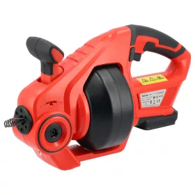   YATO akumulátorový čistič potrubia 18 V, špirála 7 m, pre rúry 19–50 mm, bez batérie (YT-25041)