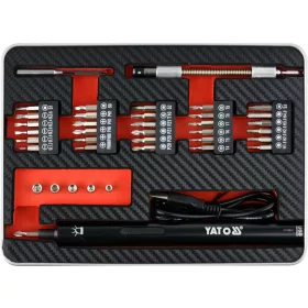 YATO Presný aku skrutkovač 3.6V SET 39ks (YT-27930)