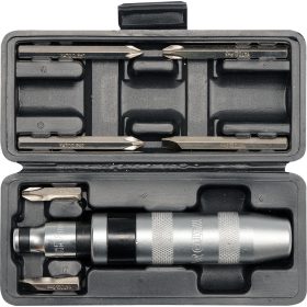   YATO Skrutkovač úderový kovový s príslušenstvom 7 ks box (YT-2802)