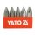 YATO sada bitov 36 mm ph2, crv, 5-dielna (YT-2810)