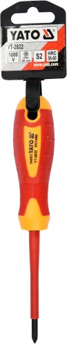 YATO Skrutkovač krížový PH1 x 80 mm izolovaný 1kV (YT-2822)