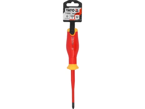 YATO EXTRA TENKÝ VDE SKRUTKOVAČ PH2X100MM (YT-282652)