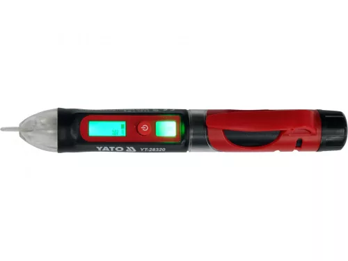 YATO INDUKTÍVNY TESTER NAPÄTIA S DISPLEJOM (YT-28320)