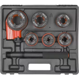   YATO Ručná račňová závitnica na rúry 1/4”–1-1/4”, 7 dielov (YT-2900)
