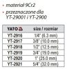 YATO Hlava náhradné pre ručné závitorez 1/4" (YT-2916)