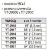 YATO Hlava náhradné pre ručné závitorez 1/4" (YT-2916)