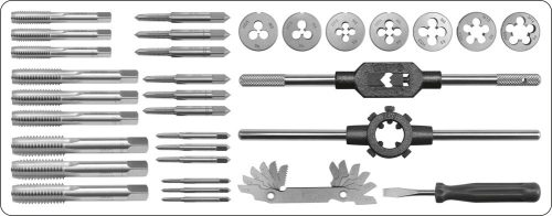 YATO Sada závitníkov a čeľustí 32 ks (YT-2975)