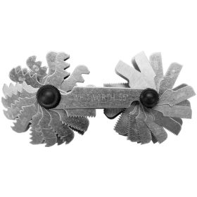   YATO mierka na závity, 52 čepelí, 0,25-6,0 mm 4-62 whithworth 55° (YT-29984)