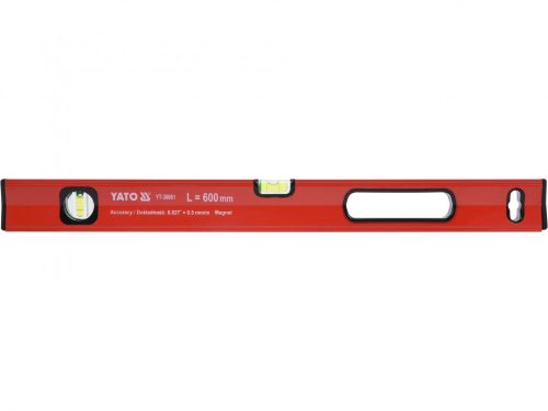 YATO Hliníková vodováha s magnetom 400 MM ALU (YT-30060)