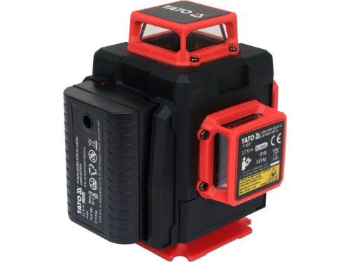 YATO Samonivelačný 4D laser so zeleným lúčom – 16 čiar, 360° pokrytie (YT-30417)