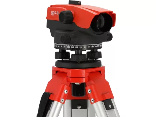 YATO Automatická nivelačná tyč 32× IP66 so sadou tyčí a statívom (YT-30551)