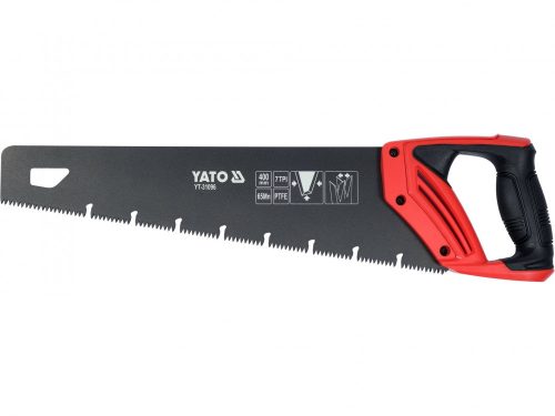 YATO Píla na drevo 400 mm 7 zubov/1" 0,9 mm potiahnutá PTFE [12/48] (YT-31096)