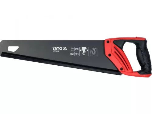 YATO Píla na drevo 400 mm 7 zubov/1" 0,9 mm potiahnutá PTFE [12/48] (YT-31096)