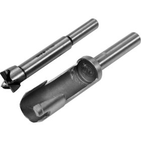   YATO Vrtáky do dreva: YATO 15 mm 110/90 mm korunka a fréza 2 ks (YT-33830)