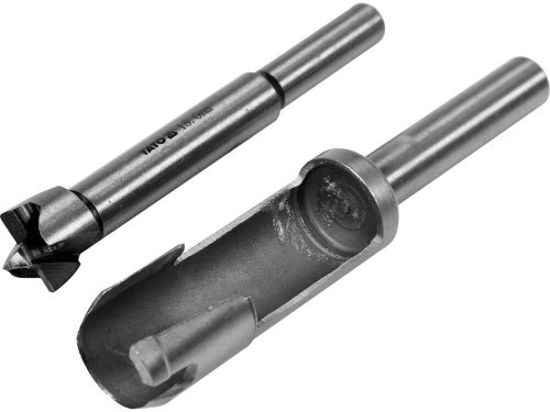 YATO Vrtáky do dreva: YATO 15 mm 110/90 mm korunka a fréza 2 ks (YT-33830)