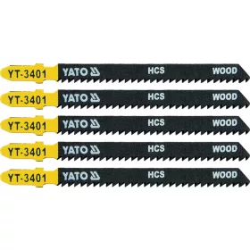   YATO List pílový do priamočiarej píly 100 mm na drevo TPI10 5 ks (YT-3401)