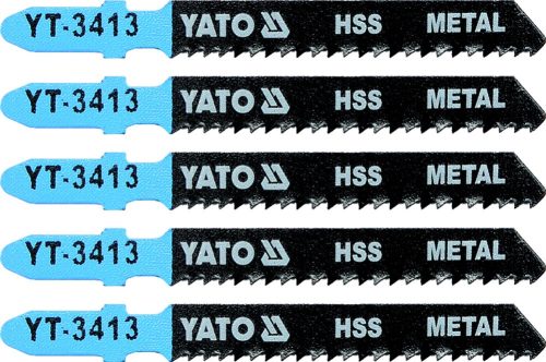 YATO List pílový do priamočiarej píly na kov typ T 12TPI súprava 5 ks (YT-3413)