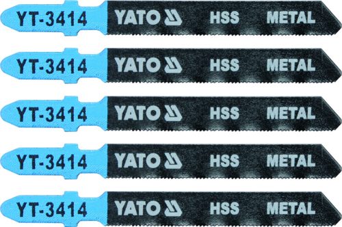 YATO List pílový do priamočiarej píly na kov typ T 32TPI súprava 5 ks (YT-3414)