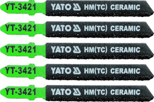 YATO List pílový do priamočiarej píly 75 mm na keramiku 5 ks (YT-3421)