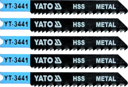 YATO List pílový do priamočiarej píly 70 mm na kov TPI12 5 ks (YT-3441)
