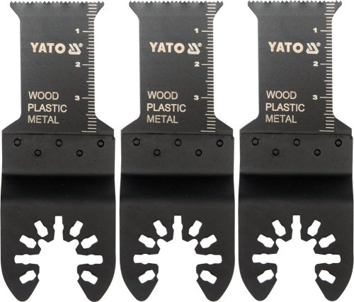 YATO Pílový list na ponor. rezy BIM pre multifunkcii, 28,5 mm (drevo, plast, kov), sada 3ks (YT-34684)