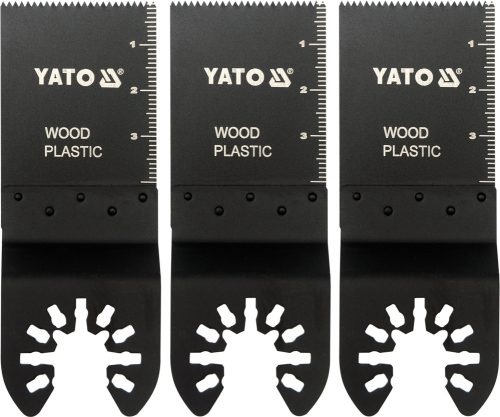 YATO Pílový list na ponor. rezy HCS pre multifunkcii, 34mm (drevo, plast), sada 3ks (YT-34685)