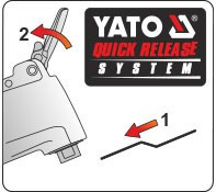 YATO Trojuholníková brúsna doska pre multifunkcii HM, 80mm (betón, keramika) (YT-34687)