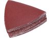 YATO Trojuholníkový brúsny papier na látkovom podklade 80 mm P80 P120 P240 20ks (YT-34693)
