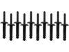 YATO Slepé nity PLASTOVÉ 6,3x25,2MM 10KS (YT-35980)