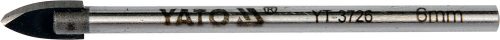 YATO Vrták do skla 6 mm (YT-3726)