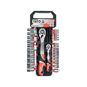   YATO 50-dielna sada račňových kľúčov  1/4" 1/2" (YT-38680)