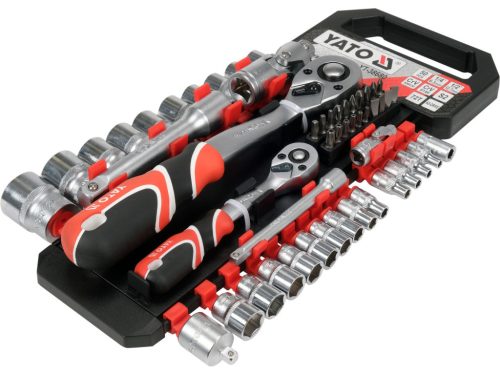 YATO 50-dielna sada račňových kľúčov  1/4" 1/2" (YT-38680)