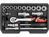 YATO sada náradia, 34 ks, 1/4" a 3/8" pohon (YT-38700)