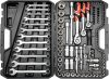 YATO Gola sada 1/2", 3/8", 1/4" + príslušenstvo 111 ks (YT-38831)