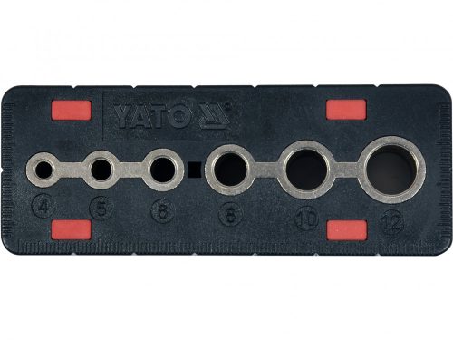YATO Šablóna na vŕtanie otvorov 4-12 mm (YT-39700)