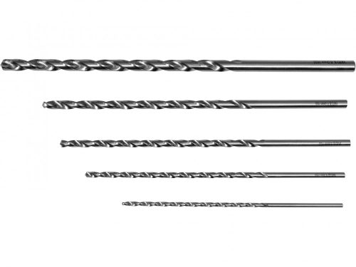 YATO DLHÉ VRTÁKY KOVOVÉ 5KS 3-8MM (YT-39820)