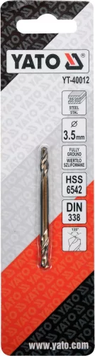 YATO OBOJSTRANNÝ VRTÁK DO KOVU 3,5MM (YT-40012)