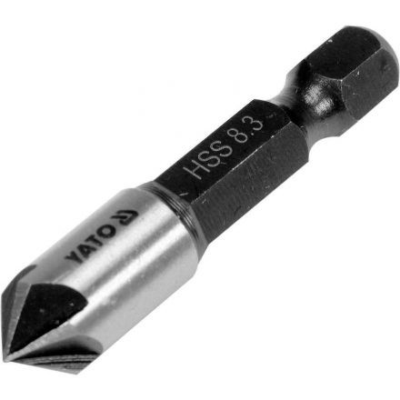YATO Kovový záhlbník YATO HEX-1/4" 8,3 x 40 mm HSS (YT-44722)