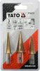 YATO Sada stupňovitých kužeľových vrtákov 3-20mm (YT-44731)