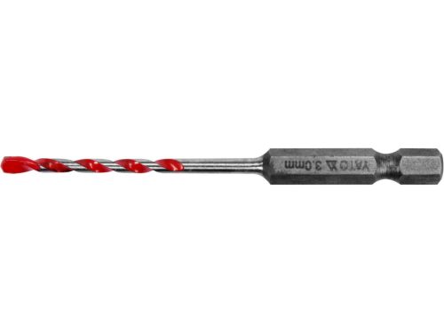 YATO UNIVERZÁLNA VŔTAČKA SO ŠESTIHRANNÝM STOPKOU 3,0MM (YT-44780)