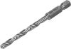 YATO vrták do kovu 4,2 x 75/43 mm HEX-1/4" HSS 6542 pre nehrdzavejúcu konštrukčnú legovanú oceľ (YT-44867)