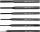 YATO Súprava vyrážačov 6ks, 150mm, priemer. 1,5, 3, 4, 5, 6, 8mm (YT-47121)