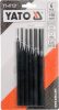 YATO Súprava vyrážačov 6ks, 150mm, priemer. 1,5, 3, 4, 5, 6, 8mm (YT-47121)