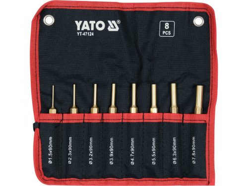 YATO Súprava vyrážačov 8 KS (YT-47124)