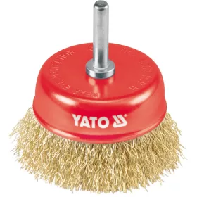   YATO Kefa drôtený čelné s nástavcom do vŕtačky 75 mm pomosazený drôt (YT-4750)
