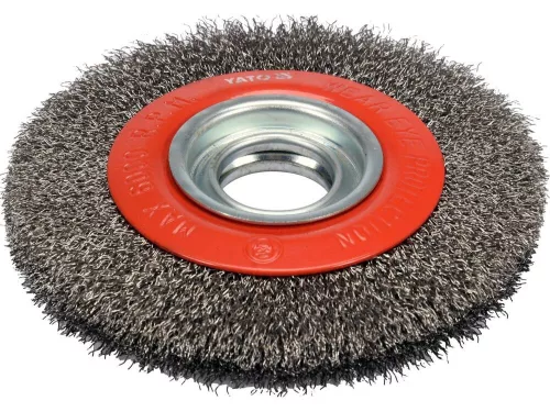 YATO kotúčová kefa inox 150mm ⌀32mm (YT-47554)