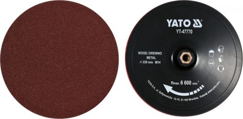YATO Brusný kotouč 230mm M14 + DOPLNKY (YT-47770)